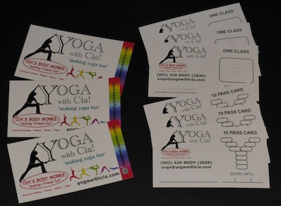YOGA with Cia! PassCards